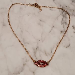 necklace with  lips